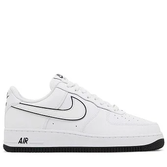 Кроссовки Nike Air Force 1 '07 Low White/Black Outline