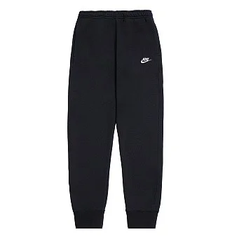Брюки спортивные Nike Sportswear Club Fleece Black/Black/White